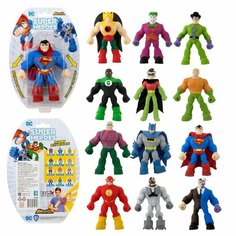 Игрушка MONSTER FLEX SUPER HEROES, тянущиеся фигурки 15см, 12 видов 1Toy Т23495
