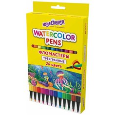 Фломастеры юнландия 152183, комплект 3 шт.