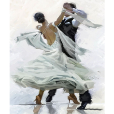 Картина по номерам Белый вальс 40х50 см Hobby Home