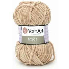 Пряжа YarnArt Dolce бежевый (747), 100%микрополиэстер, 120м, 100г, 3шт