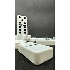 Настольная игра Домино Классическое / размер кости 2,3*4,8*1см HK Store