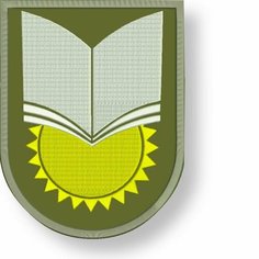 Шеврон школьной формы СССР на липучке, нашивка на одежду 7*9 см, цвет #09. Патч с вышивкой Shevronpogon, Россия