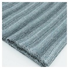 Ткань для рукоделия и шитья/ Трикотаж в крупную елочку темно-зеленый/Стретч/ Пальтовая на отрез 3*1,5 м Startex