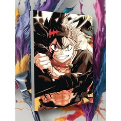 Картина по номера Черный Клевер Аниме Black Clover Круто красим