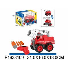 Конструктор 600-23CXL Спецтехника в коробке Китайская игрушка1