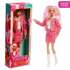 Кукла-модель шарнирная "Розовые мечты" Happy Valley