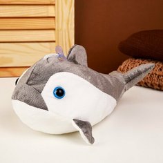 Мягкая игрушка «Акула», 25 см, цвет серый NO Name