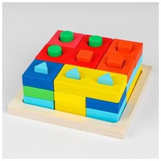 Пирамидка по методике М. Монтессори Лесная мастерская