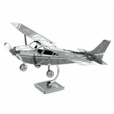Металлический конструктор / 3D конструктор / Сборная модель Cessna 172
