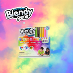 Blendy pens Набор фломастеров-хамелеонов и аэрограф Разноцветный 23 см