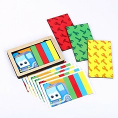 Настольная игра Повтори по образцу Машинка Китай