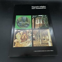 Альбом "Itinerario artistico nell Alessandrino" (на итальянском), бумага, печать, Италия, 1984 г. Raritetus