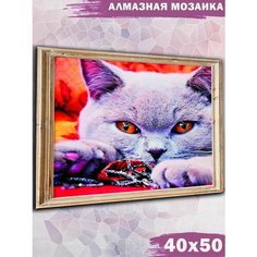 Алмазная мозаика на подрамнике Paintboy