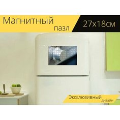 Магнитный пазл "Звук, ручка, продвинутый" на холодильник 27 x 18 см. Lots Prints