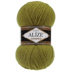 Пряжа Аlize Lanagold 758 оливковый Alize