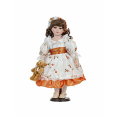 Кукла фарфоровая коллекционная Remecoclub Марина, 41 см РЕМЕКО