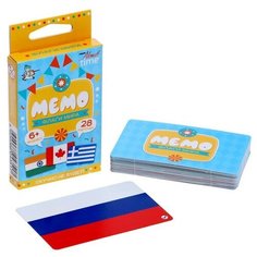 Десятое Королевство Настольная игра «мемо. Флаги. Мир»