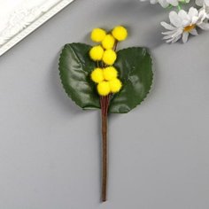 Декор для творчества "Мимоза" 8,5 см Noname