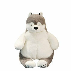 Игрушка мягкая Maxitoys Собака Толстяк Хаски 70 см 300523-1-70