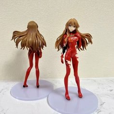 Коллекционная фигурка аниме Рей Аянами Ева Аска боевая, 21 см. Jesus Hasbro