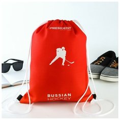 Мешок для обуви «Russian hockey», 41 х 31 см No Brand