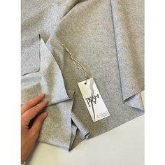 Ткань Костюмно-плательная искусственная однотонная замша, 1 м. Noname