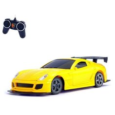 Машина радиоуправляемая «Спорткар», открываются двери и капот, 1:22, работает от батареек, микс Noname