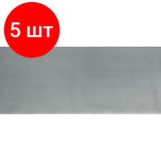 Комплект 5 штук, Коврик на стол Attache 100x45см ЭВА черный