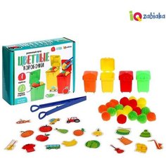 IQ-ZABIAKA Развивающий сортер «Цветные коробочки»