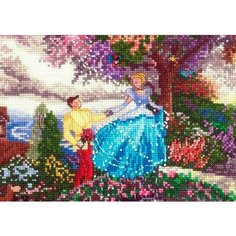 Набор для вышивания крестом "Золушка", 17х12 см, 52553, Candamar Designs