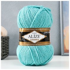 Пряжа "Lanagold" 51% акрил, 49% шерсть 240м/100гр (462) Alize