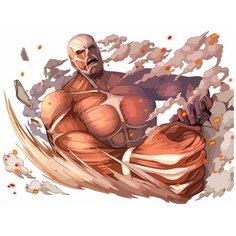 Картина по номерам на холсте Аниме Атака Титанов - 5951 Г 30x40