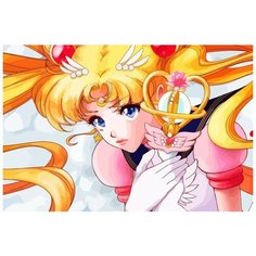 Картина по номерам на холсте Аниме Сейлор Мун Sailor moon - 7565 Г 60x40