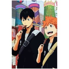 Картина по номерам на холсте Аниме Волейбол Хината Кагеяма - 769 40X60