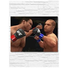Картина по номерам на холсте игра 2014 UFC 2009 (PS, Xbox, PC, Switch) - 11184 Г 30x40
