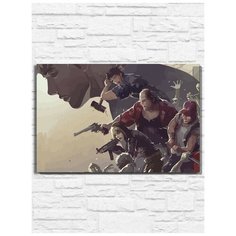 Картина по номерам на холсте игра Dead Rising 3 (PS, Xbox, PC, Switch) - 11113 Г 60x40