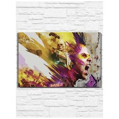 Картина по номерам на холсте игра Rage 2 (PS, Xbox, PC, Switch) - 9788 Г 30x40