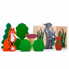 Сказки "Лиса и журавль" Томик