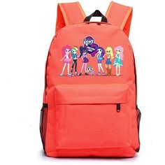 Рюкзак Маленькие пони (Little Pony) оранжевый №3 Noname