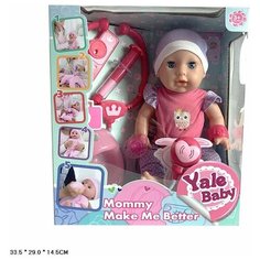 Кукла-пупс с аксессуарами YL1955A Yale Baby