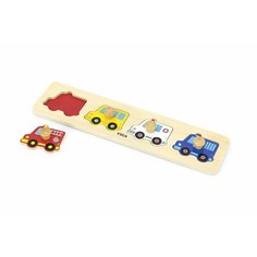Развивающие игрушки из дерева Viga Toys Рамка-вкладыш Спецмашины 44535 Vigatoys