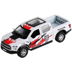 Машина металл FORD F150 RAPTOR Спорт 12 см белый (F150RAP-12SRT-WH) Технопарк