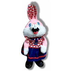 Мягкая игрушка Зайка морячка ходячая 30 см китай