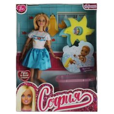 Кукла Карапуз София, 29 см, 66001-SET19-S-BB разноцветный