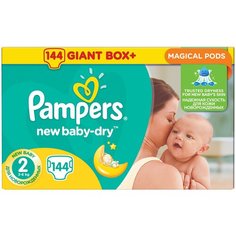Памперс НЬЮ бэби 2 Мини (3-6кг) №144 Pampers