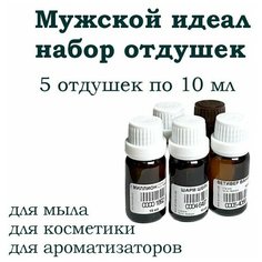 Мужской идеал - набор отдушек для мыла и косметики 5 шт по 10 мл MY Formula