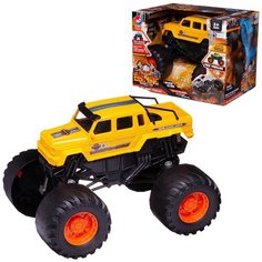 Машинка Джип-внедорожник Прыгающий монстр, желтый Junfa Toys