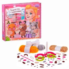 BONDIBON Набор для творчества Творчество с помпонами Домашние питомцы (ВВ1559)