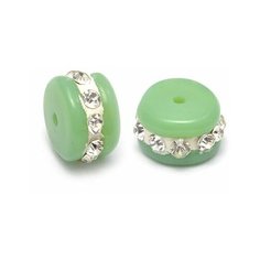 Бусины пластиковые TESORO арт. TS. KF-01.3 цв. 3 11 мм, in Ø1 мм