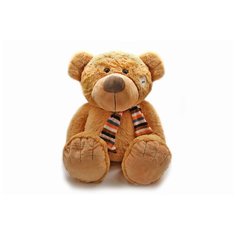 Мягкая игрушка Magic Bear Toys Медведь в шарфе цвет желтый 60 см.